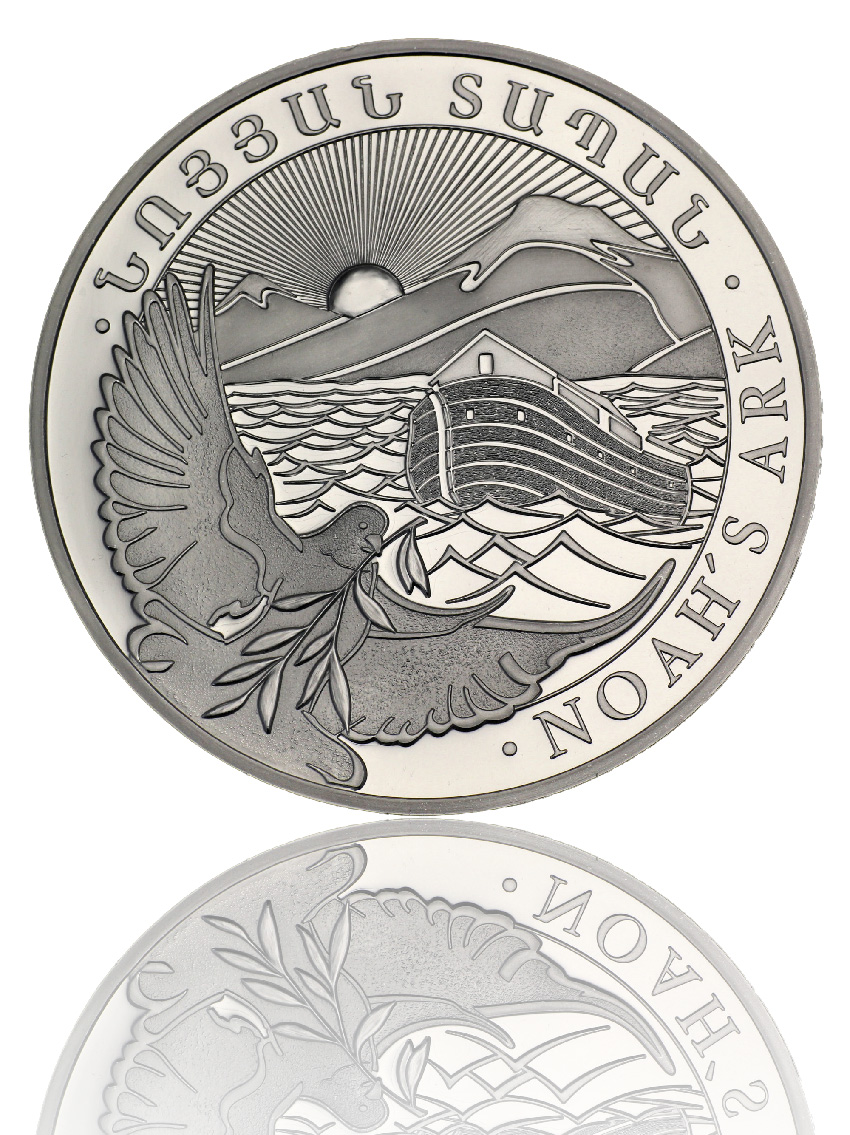 Silbermünze 5oz Arche Noah bei Goldreserven kaufen