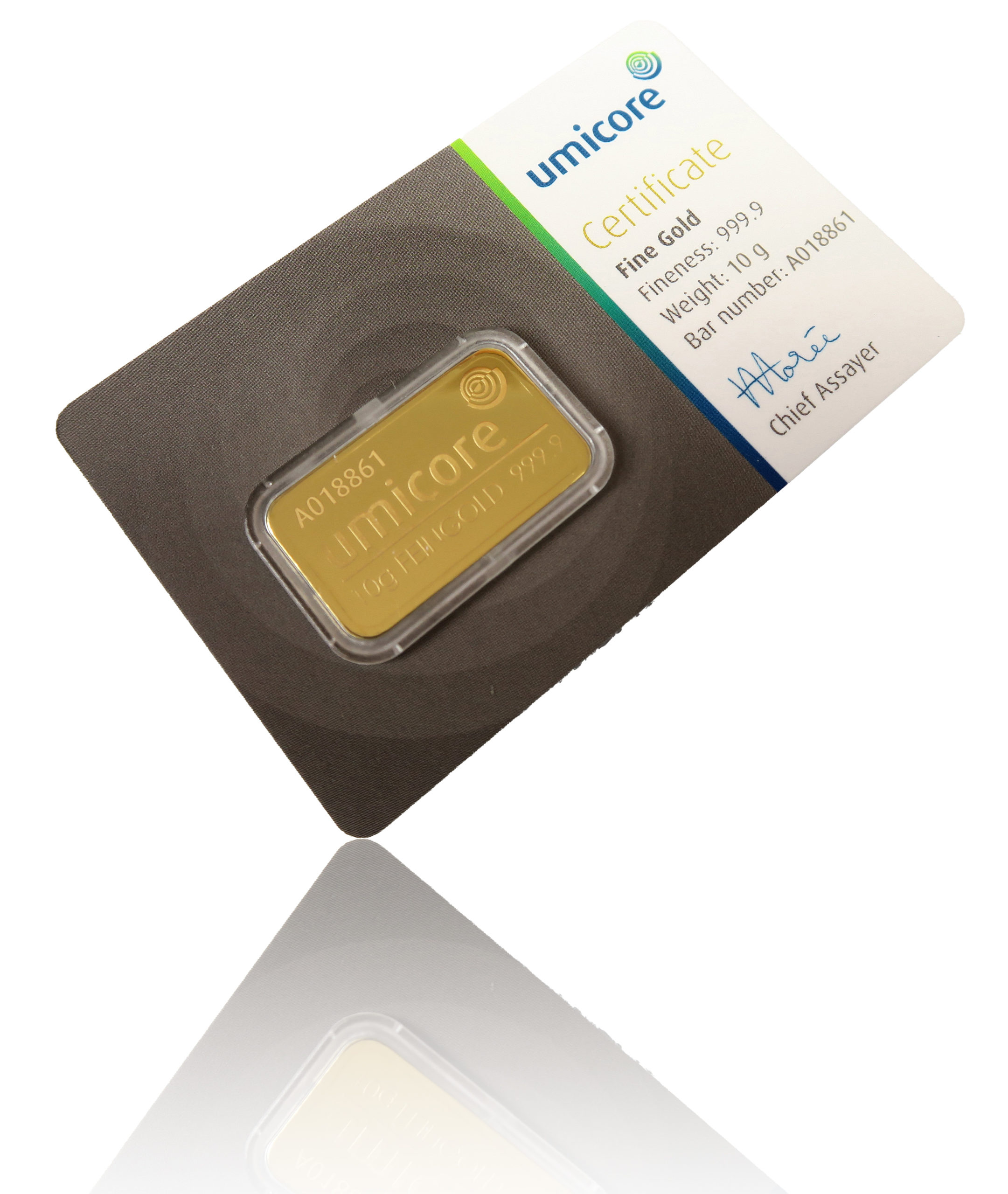 Umicore Goldbarren 10g bei Goldreserven kaufen