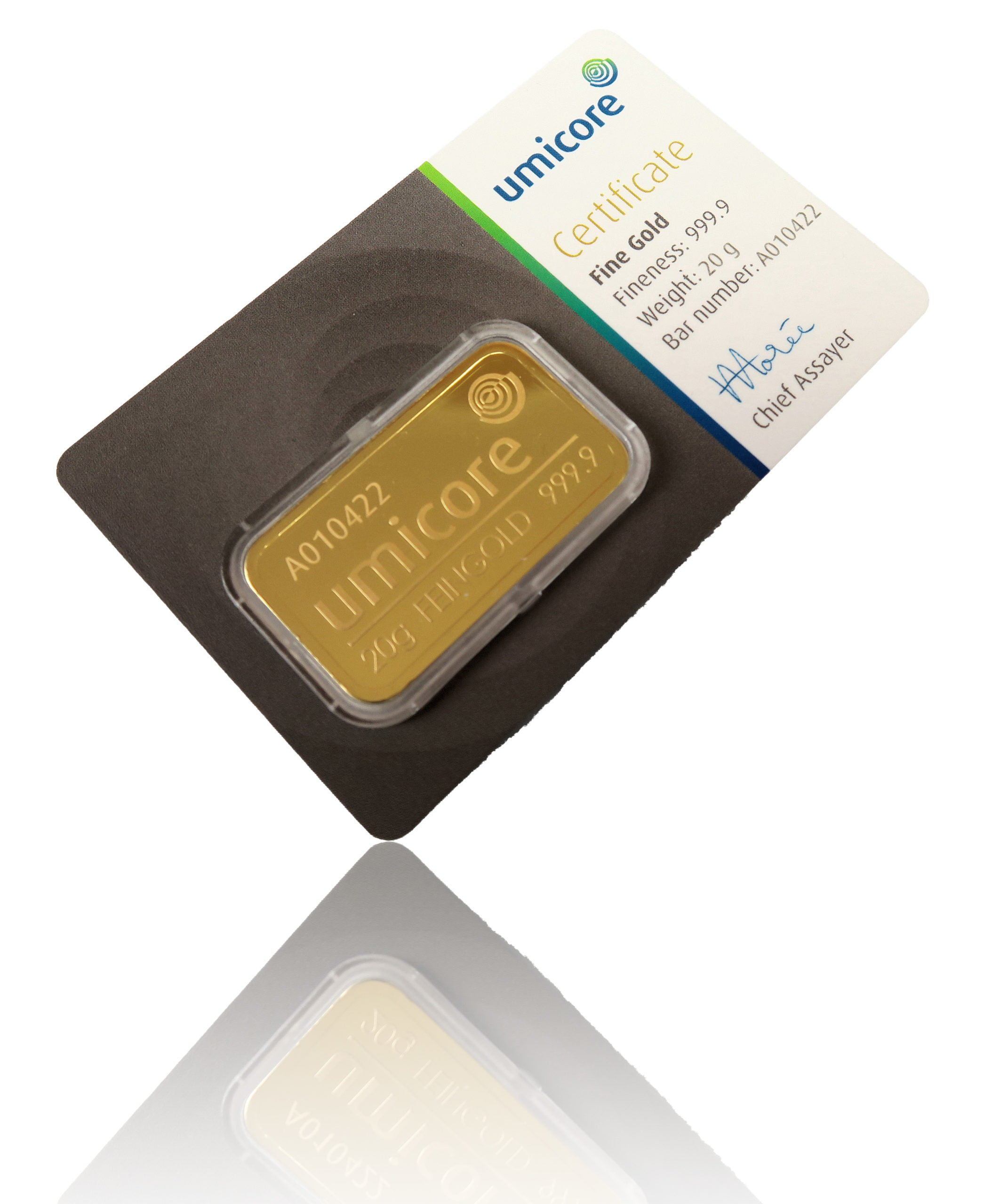 Umicore Goldbarren 20g bei Goldreserven kaufen