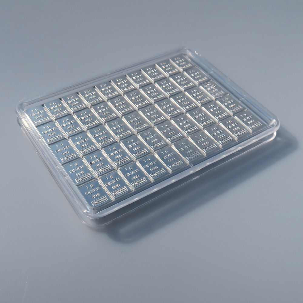 Silbertafel 50x1g bei Goldreserven kaufen