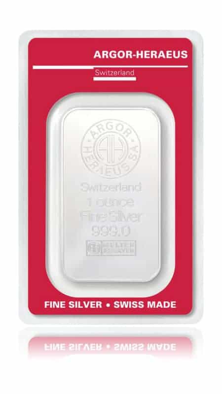 Silberbarren 1oz bei Goldreserven kaufen