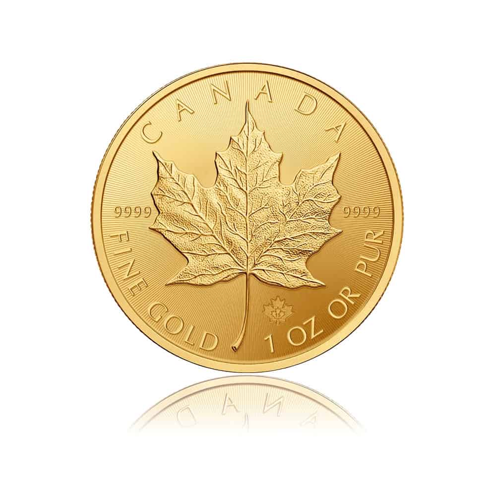 Goldmünze 1oz Maple Leaf bei Goldreserven kaufen