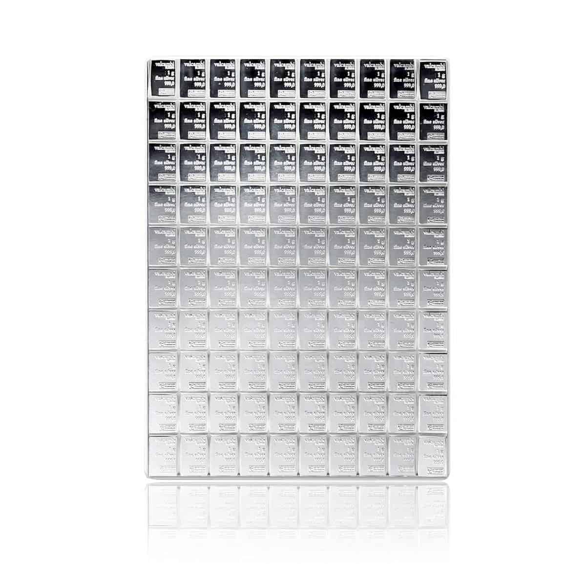 Silbertafel 100g (Combi Bar) bei Goldreserven kaufen