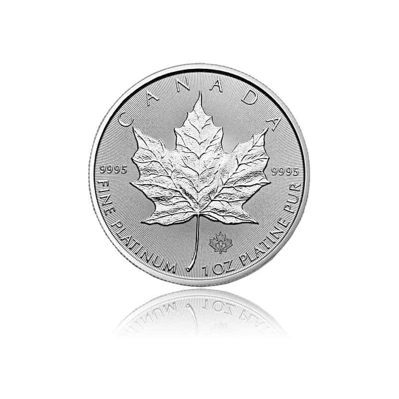 Platinmünze 1oz Maple Leaf bei Goldreserven kaufen