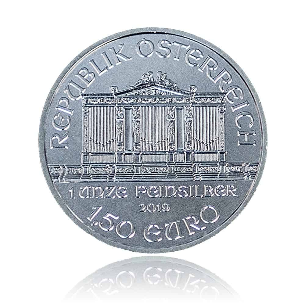 Silbermünze 1oz Wiener Philharmoniker bei Goldreserven kaufen