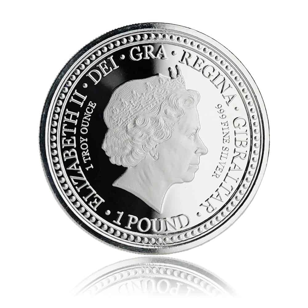Silbermünze 1oz Royal Arms of England bei Goldreserven kaufen