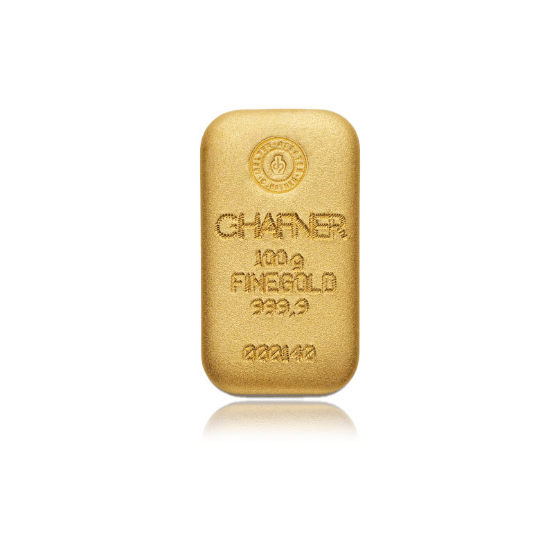 C.Hafner Goldbarren 100g bei Goldreserven kaufen