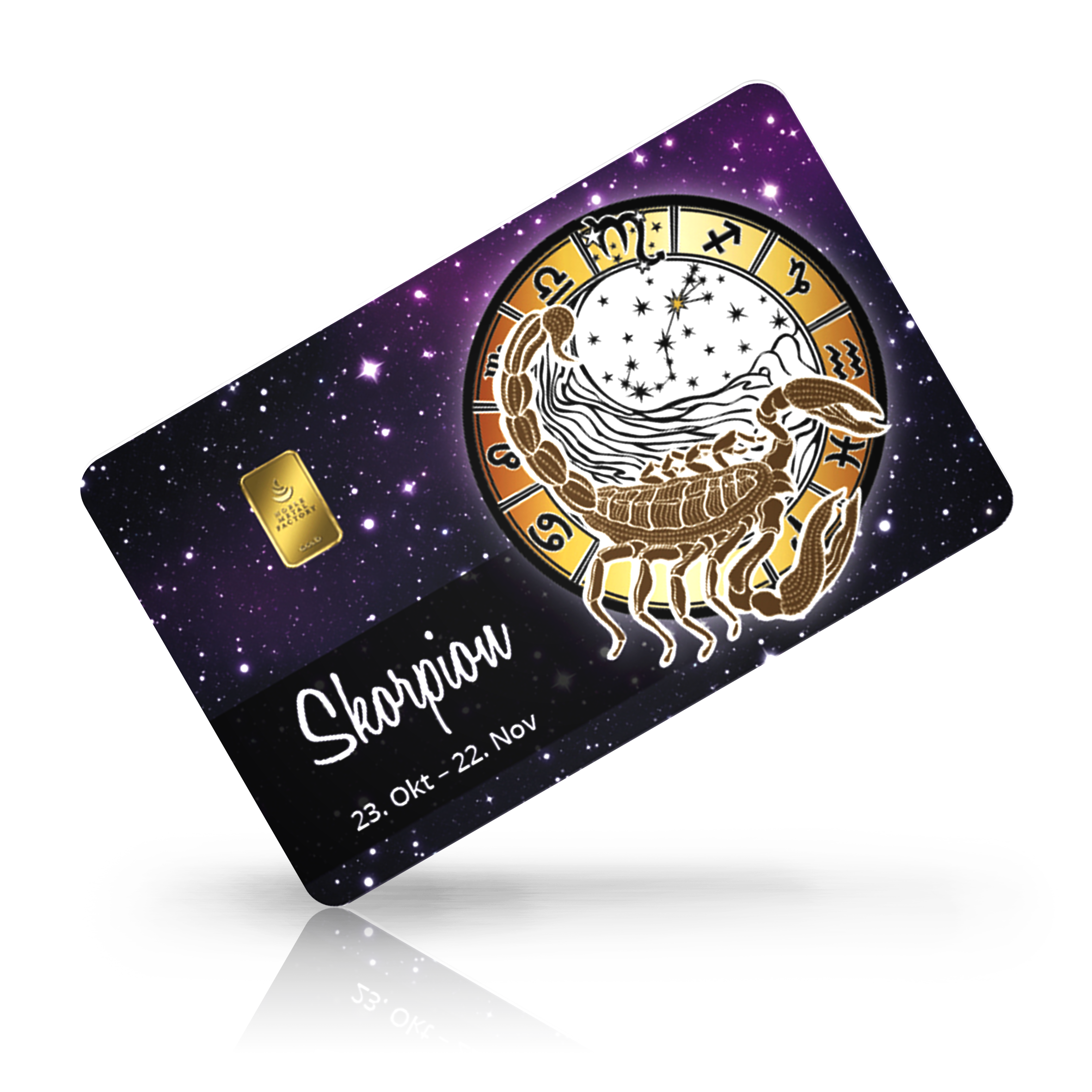 Sternzeichen Skorpion bei Goldreserven kaufen