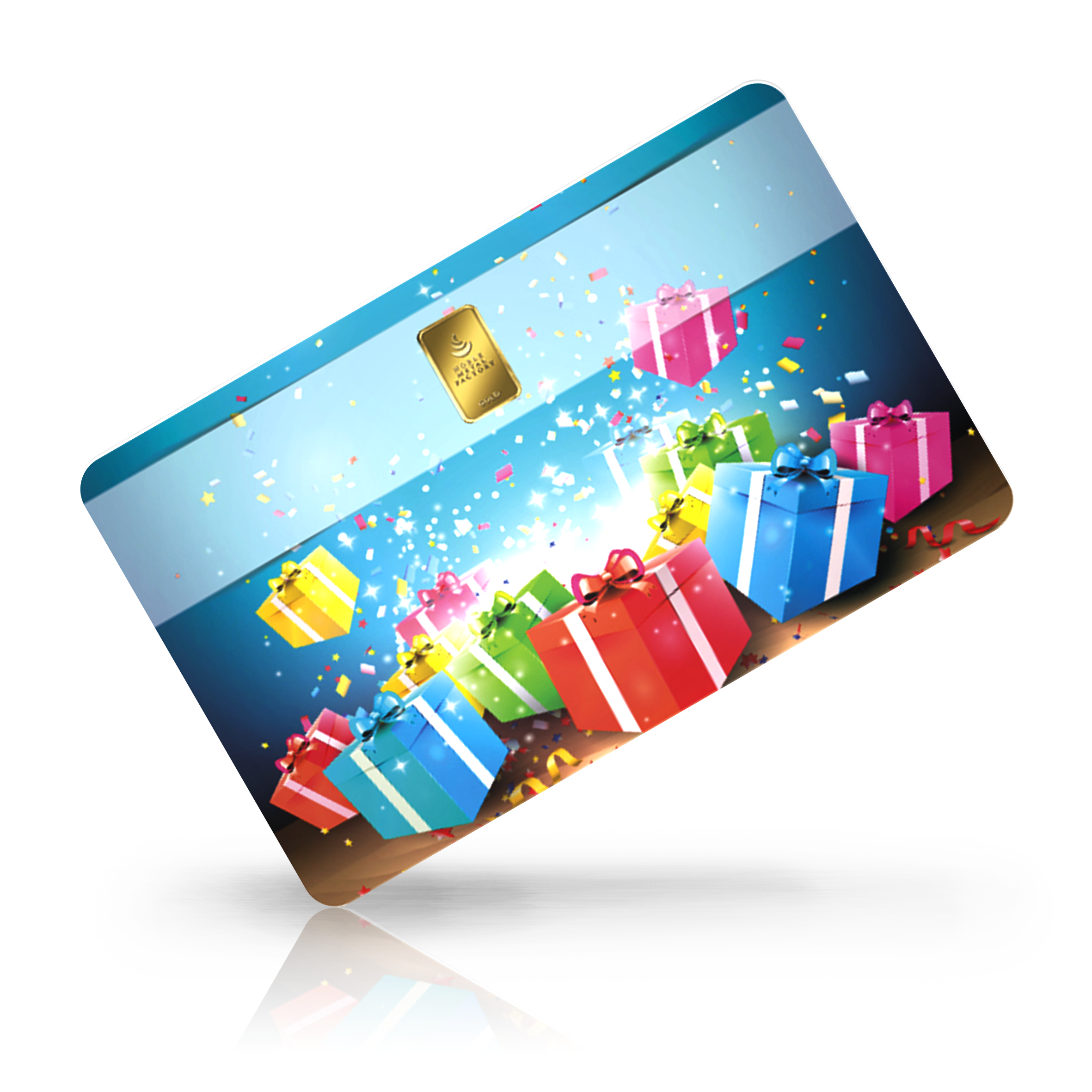 Glückwünsche - Geschenke, Geschenke, Geschenke! bei Goldreserven kaufen