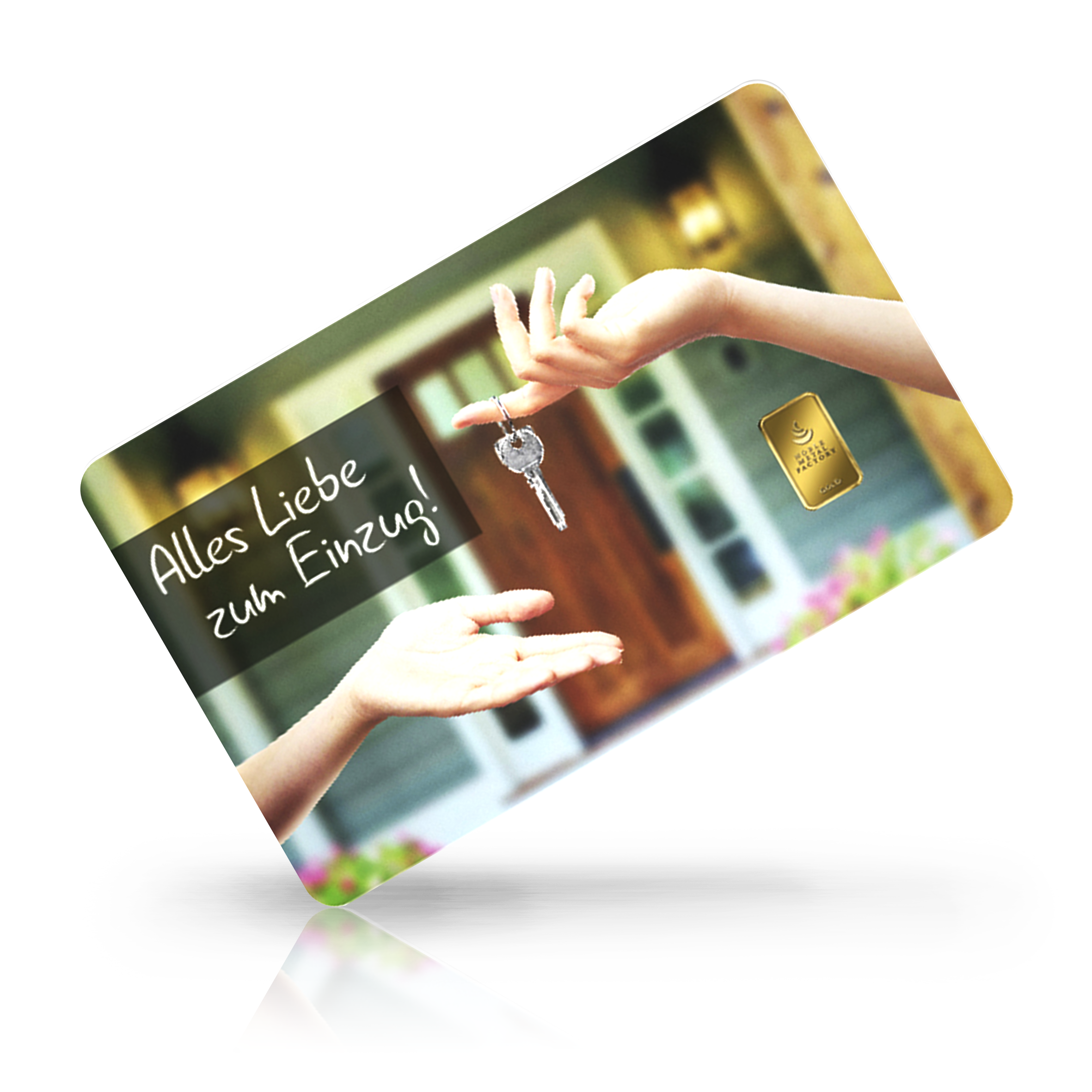 Einzug - Schlüsselübergabe bei Goldreserven kaufen