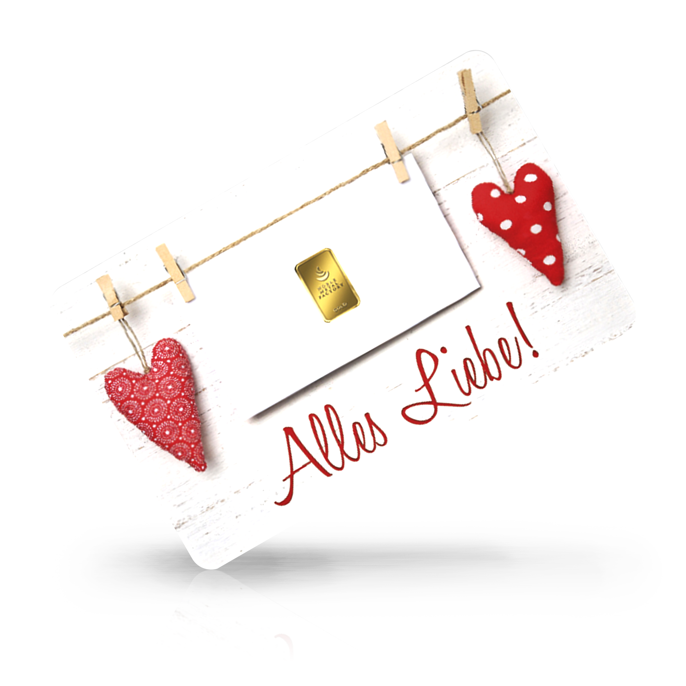 Alles Liebe bei Goldreserven kaufen