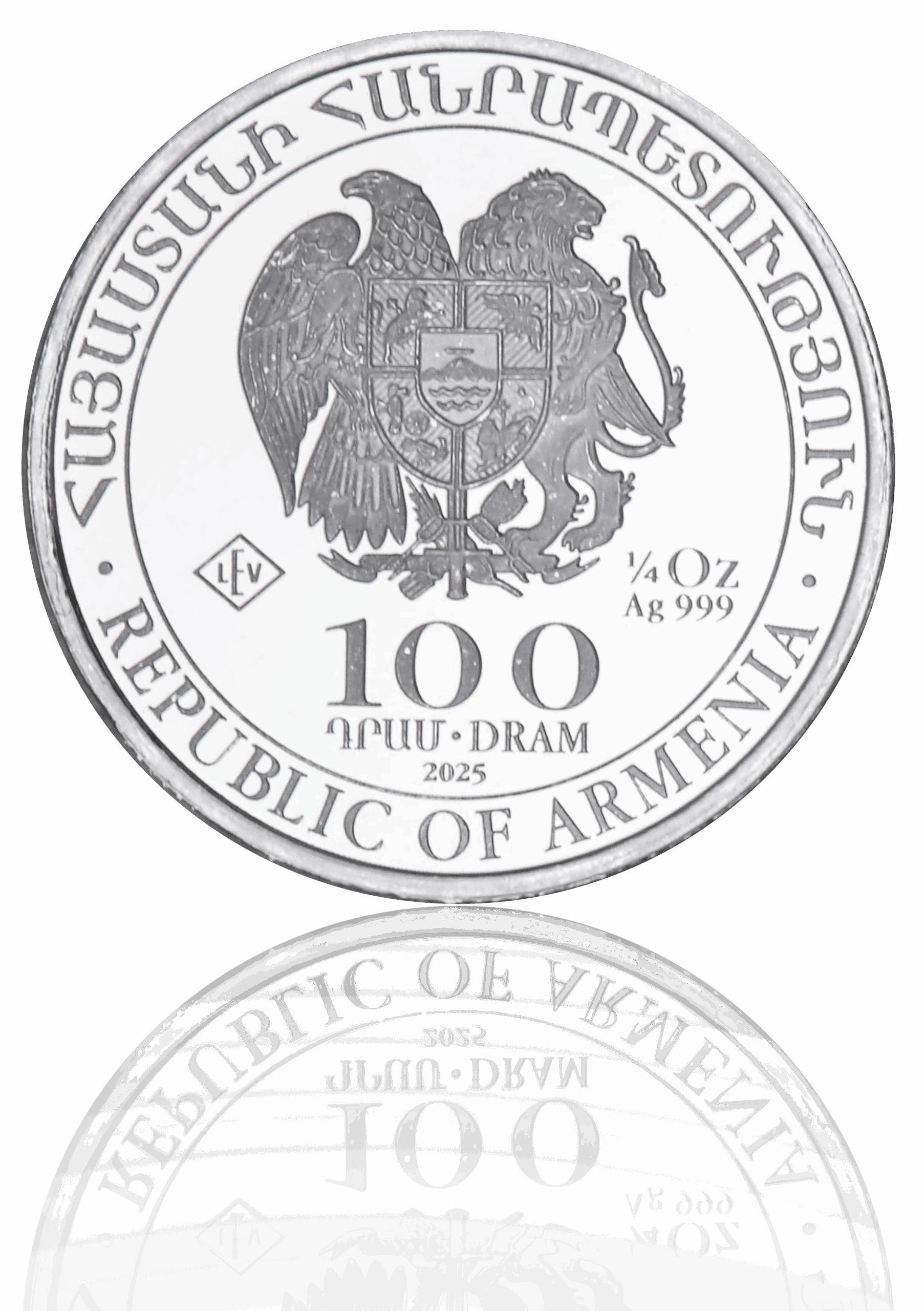 Silbermünze 1/4oz „Arche Noah“