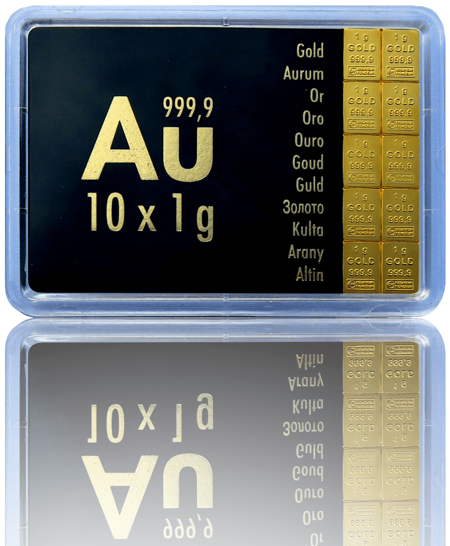 Goldtafel 10x1g (CombiBar)