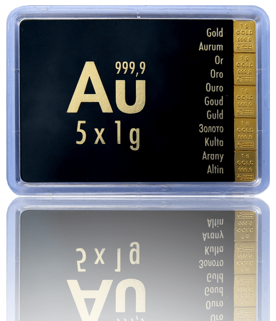 Goldtafel 5x1g (CombiBar)