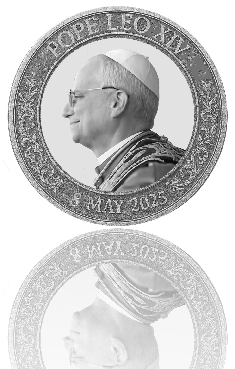 Silbermünze 1oz Papst Leo XIV