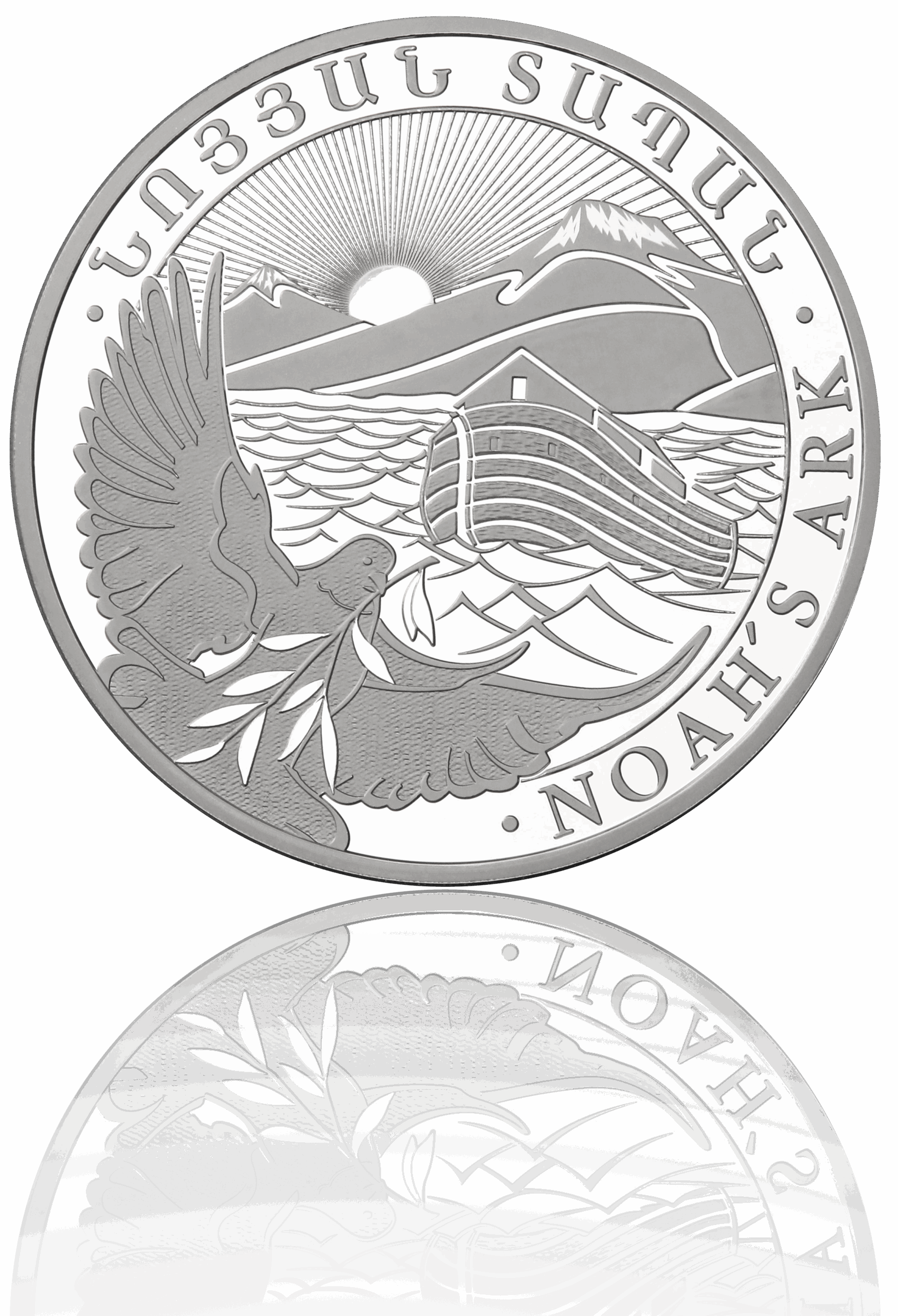 Silbermünze 1kg „Arche Noah“